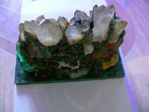 минералогическая горка 65х95х160